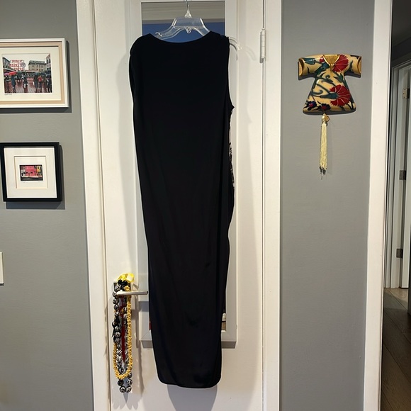 Allsaints ladies Riviera shade silk dress size US 6 - Picture 5 of 8